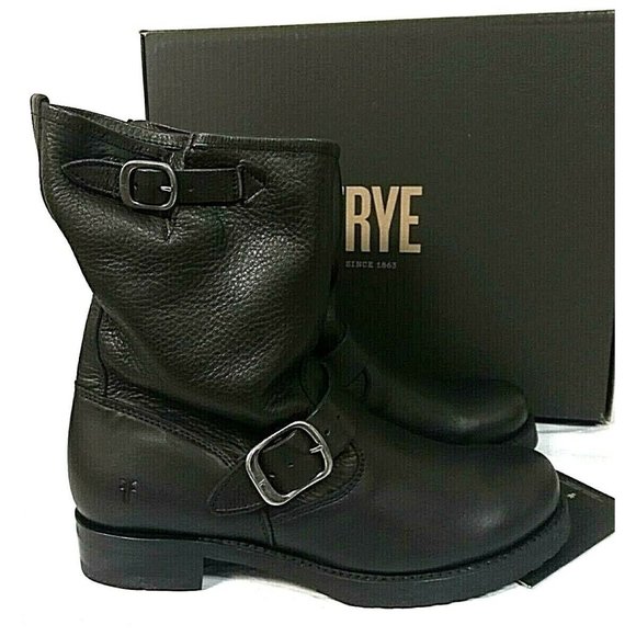 NEW Frye Women's Veronica Leather Short Boots - Picture 3 of 7